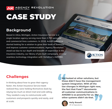 Agency Revolution - Action Insurance Case Study Screenshot