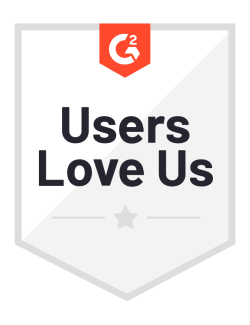 G2 Users Love Us Badge